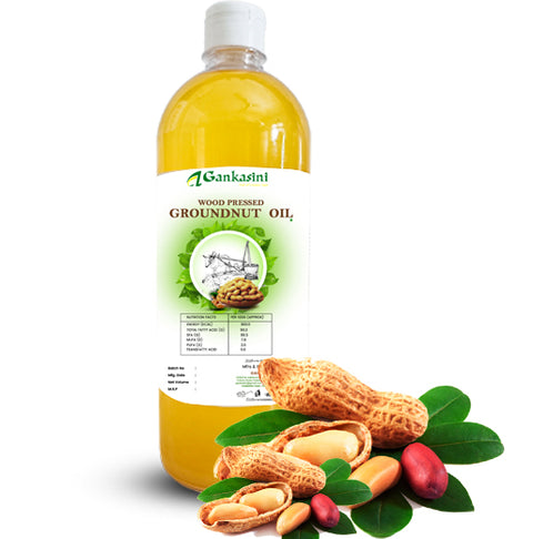 Wood Pressed Groundnut Oil